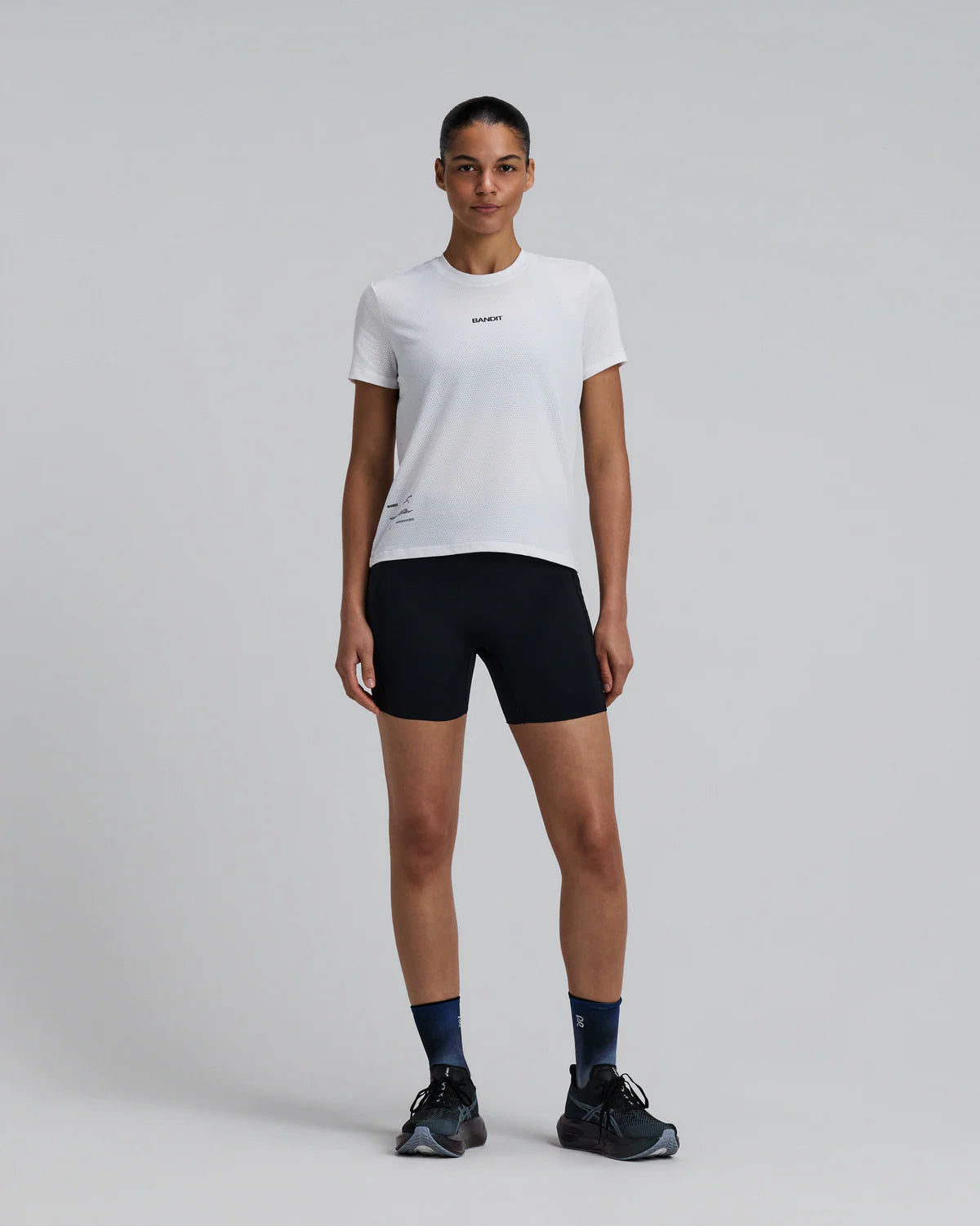 Bandit Running Women's Micromesh™ Run Tee - White