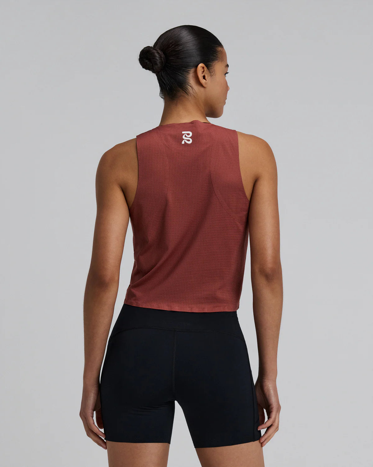 Bandit Running Women's GeoMesh™ Race Singlet - Mahogany