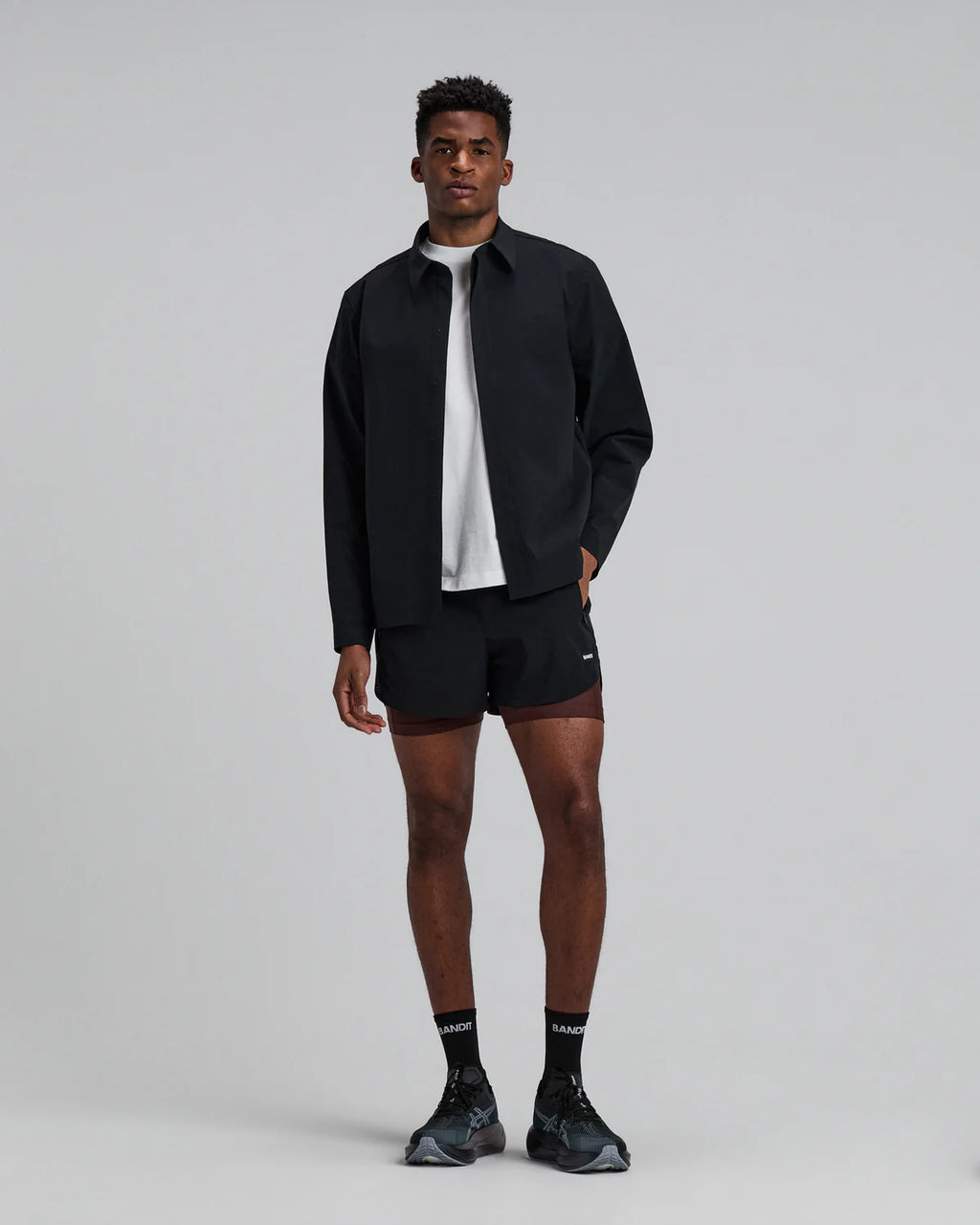 Bandit Running Men's TerraStretch™ Director Jacket - Black
