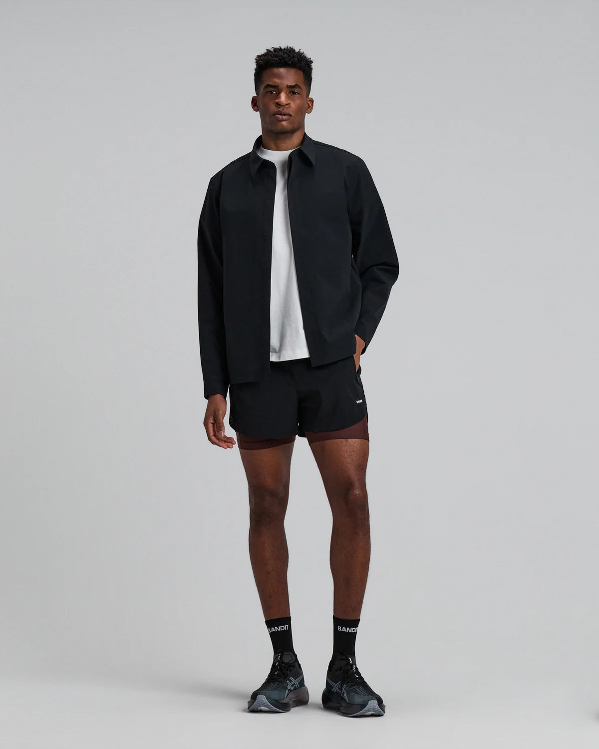Bandit Running Men's TerraStretch™ Director Jacket - Black