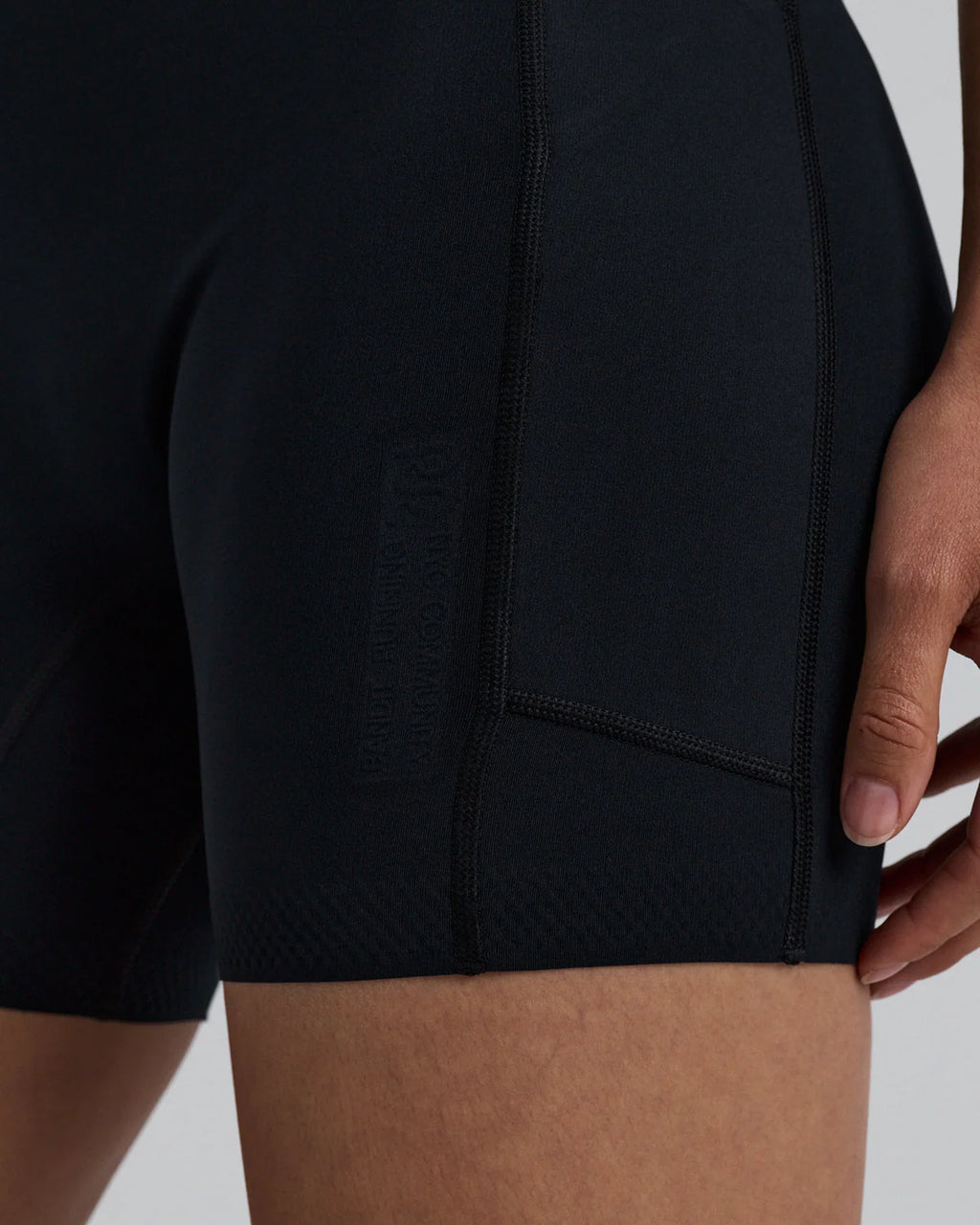 Bandit Running Women's Stamina-V™ High Waist 5" Compression Short - Black
