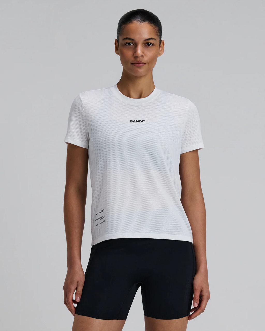 Bandit Running Women's Micromesh™ Run Tee - White