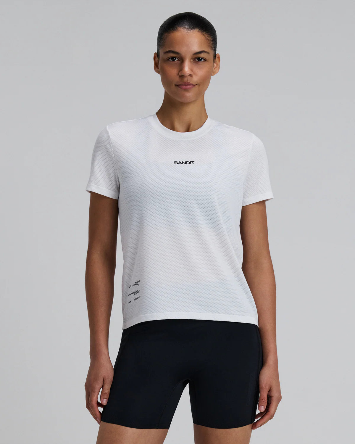 Bandit Running Women's Micromesh™ Run Tee - White