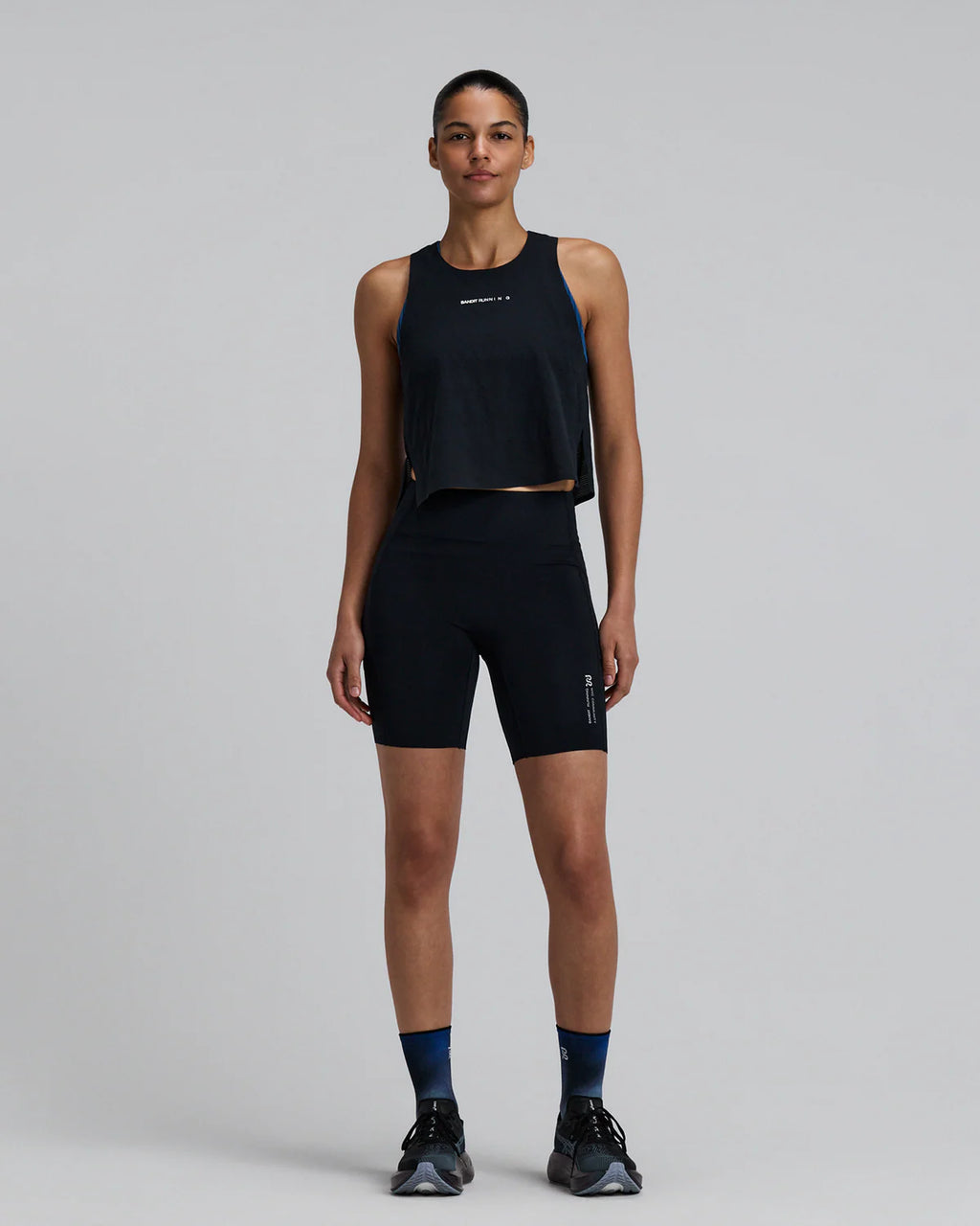 Bandit Running Women's CoolGrid™ Race Singlet - Black