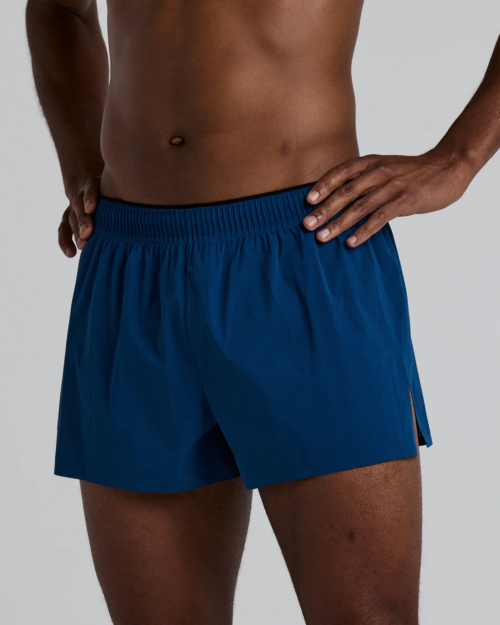 Bandit Running Men's Vento™ Next Gen 3" Split Short - Ink Blue