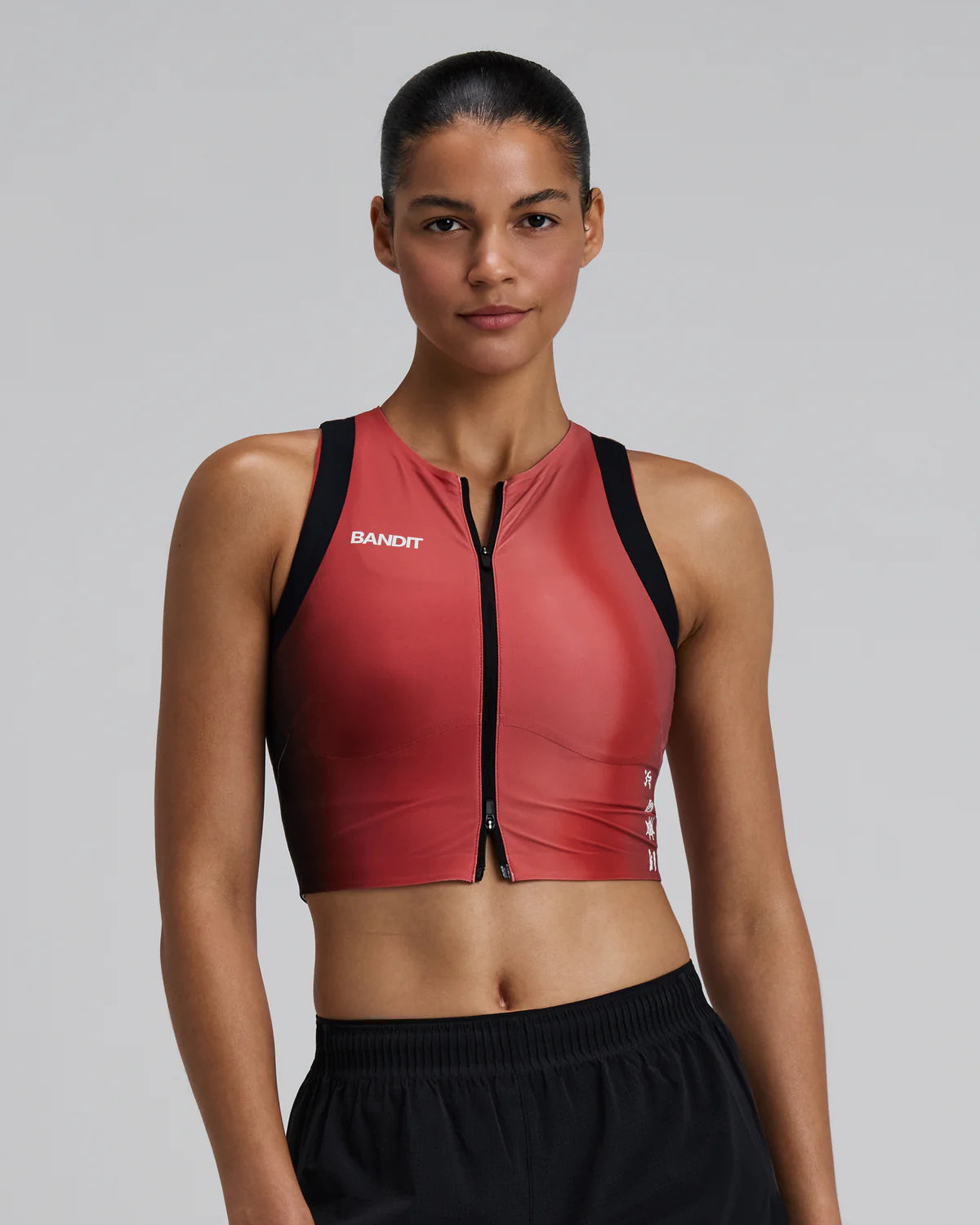 Bandit Running Women's Adapto™ Distance Race Top - Salt Stain Rusted Apricot