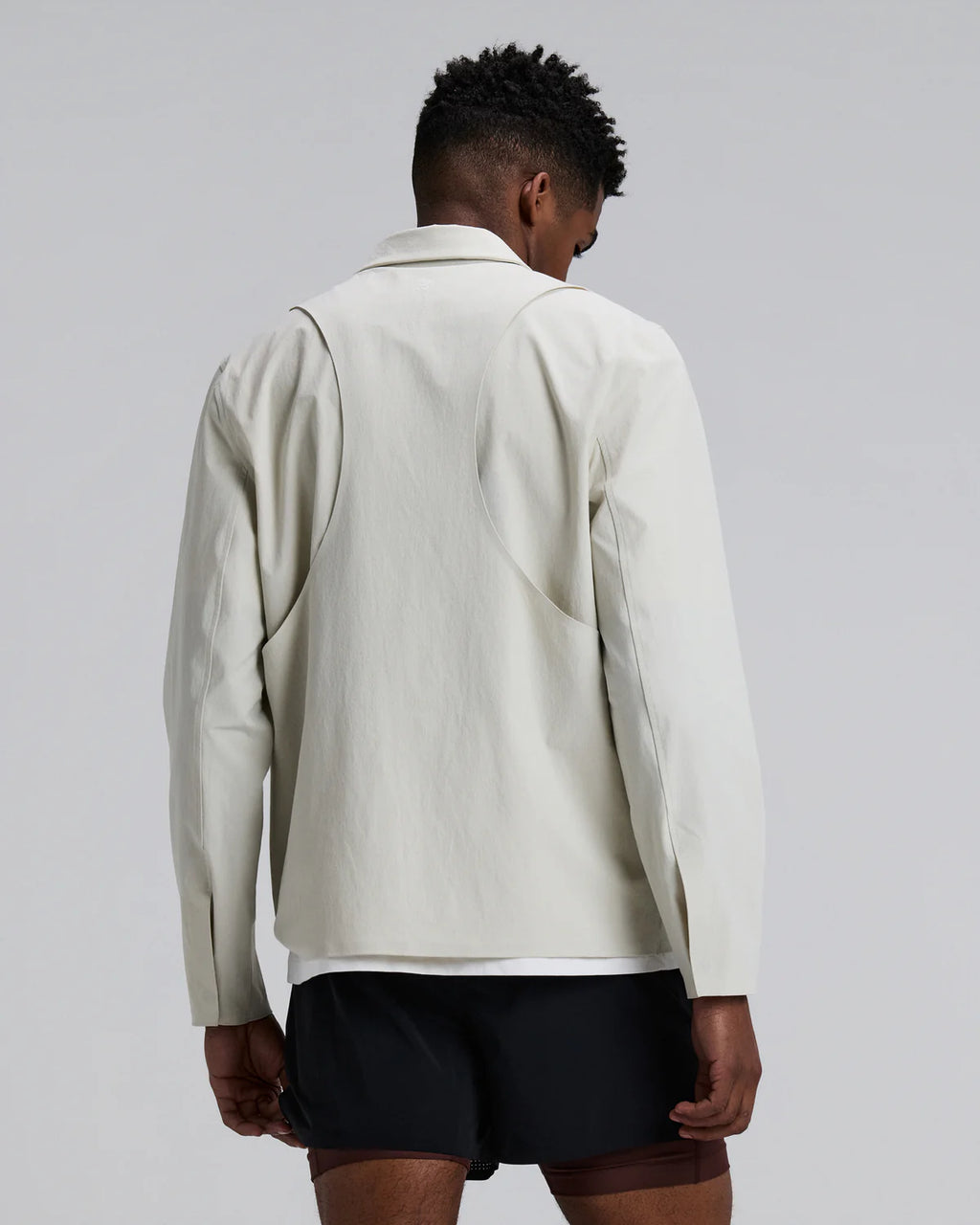 Bandit Running Men's TerraStretch™ Director Jacket - Cream