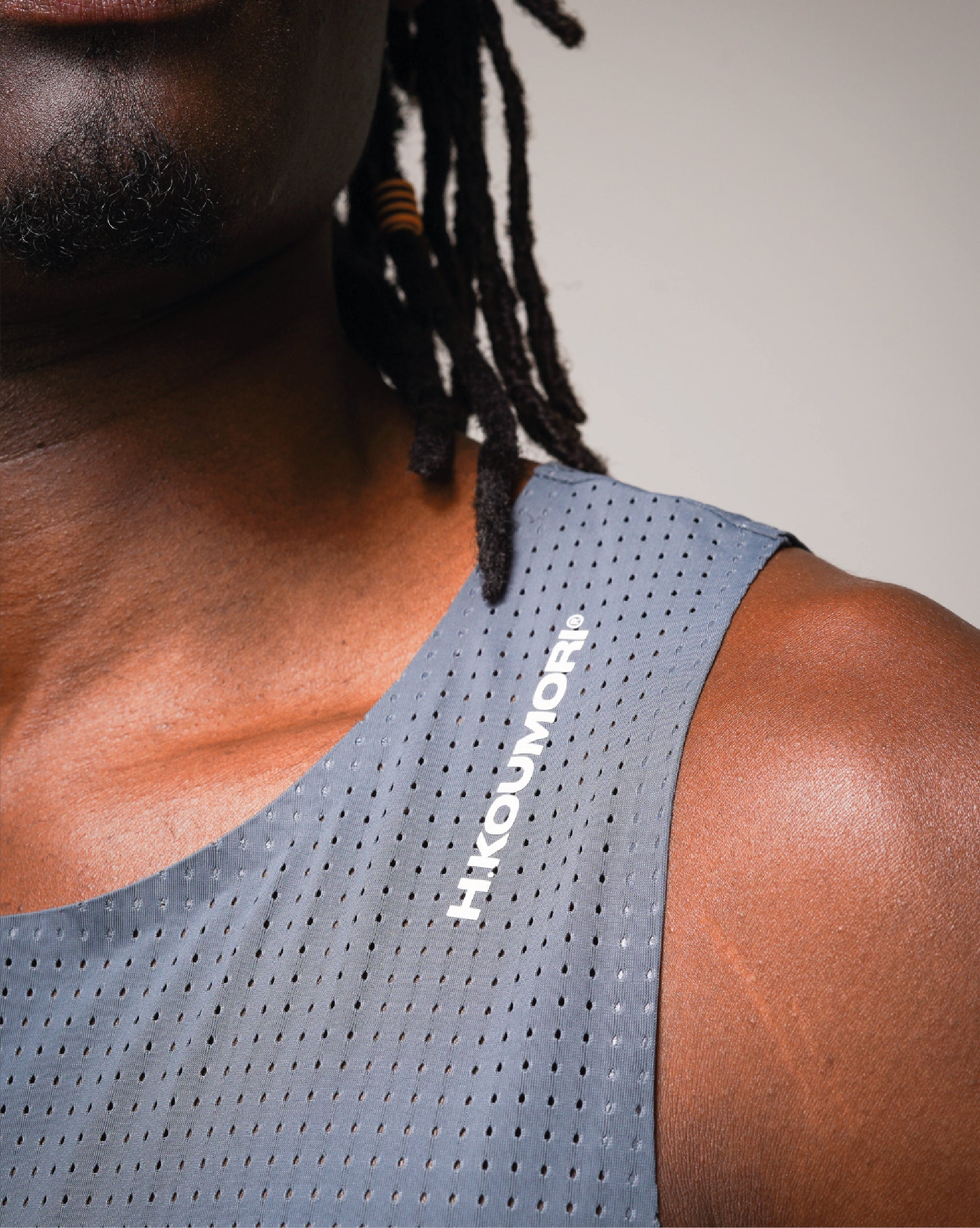 Hermanos Koumori Training Singlet Turbulence Blue