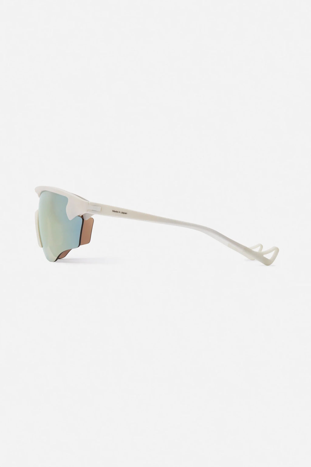 District Vision Junya Racer :  White/D+ Amber Mirror