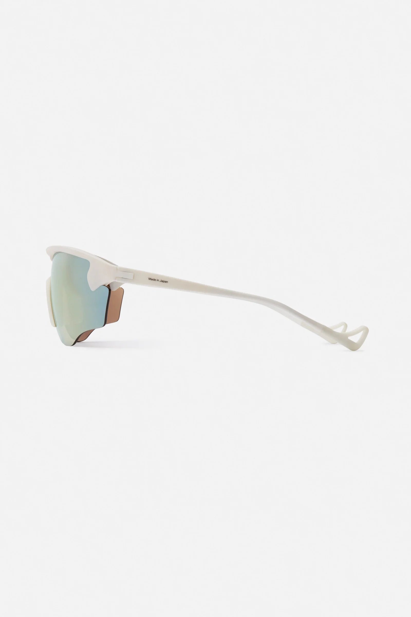 District Vision Junya Racer :  White/D+ Amber Mirror