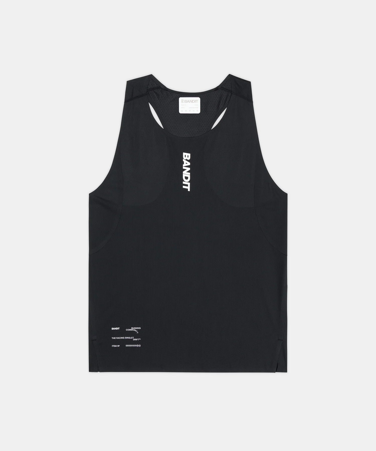 Bandit Running Drift™ Graphene Racing Singlet - Black