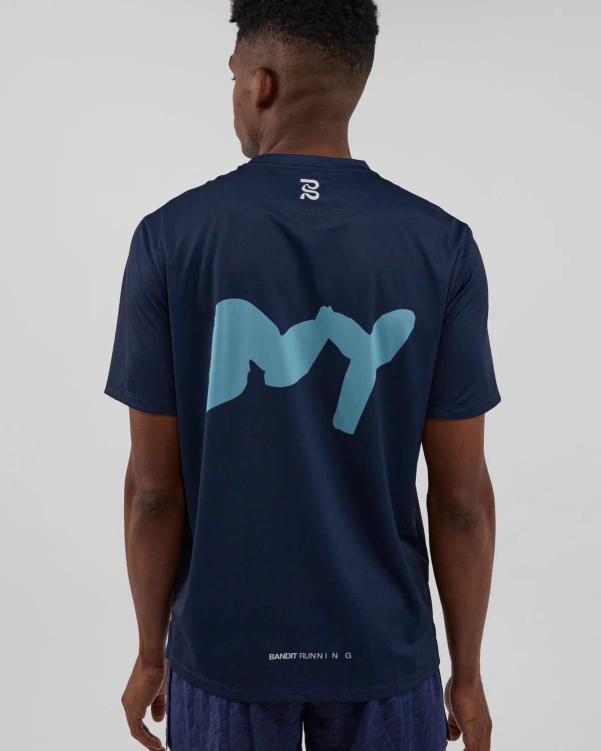 Bandit Running Drift™ "NY" Performance Tee - NY Navy