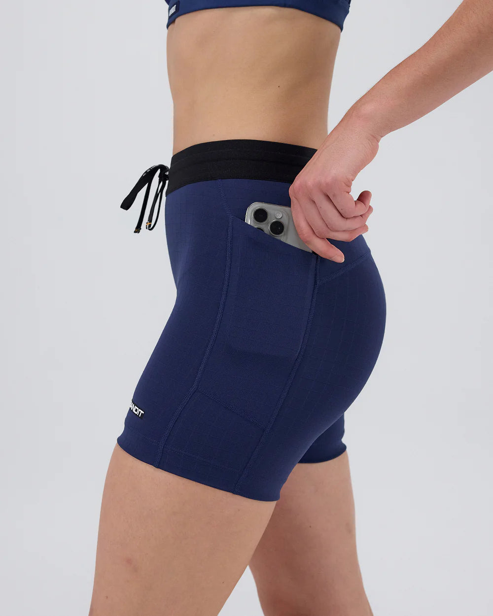 Bandit Running Gridlock™ 5" Compression Short, Women's - NY Navy