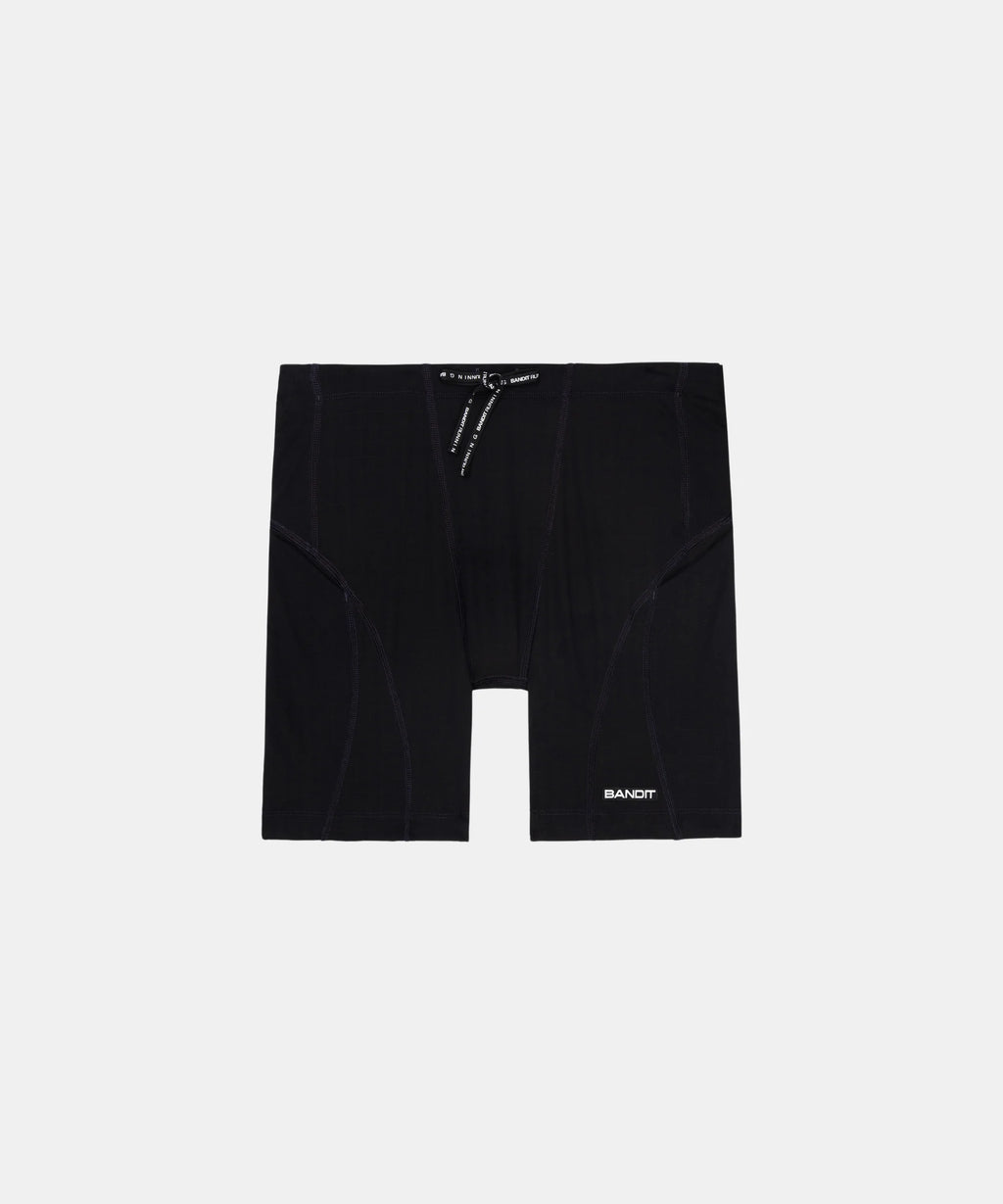 Bandit Running Gridlock™ 7 Pocket Quarter Tights - Black