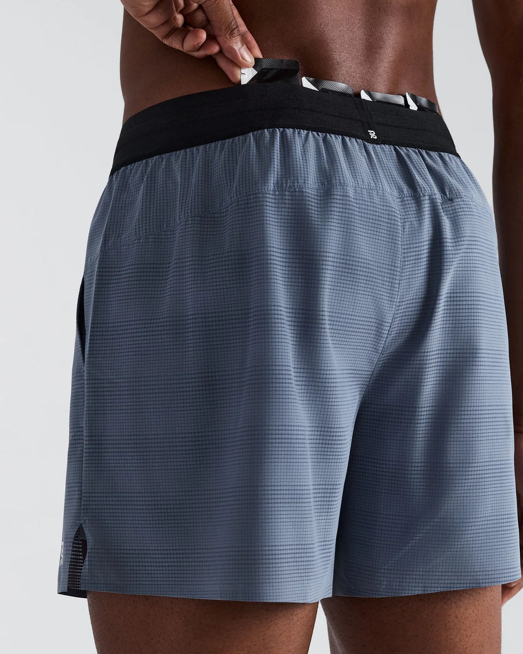 Bandit Men's CoolGrid™ 5" Run Shorts - Steel Horizon