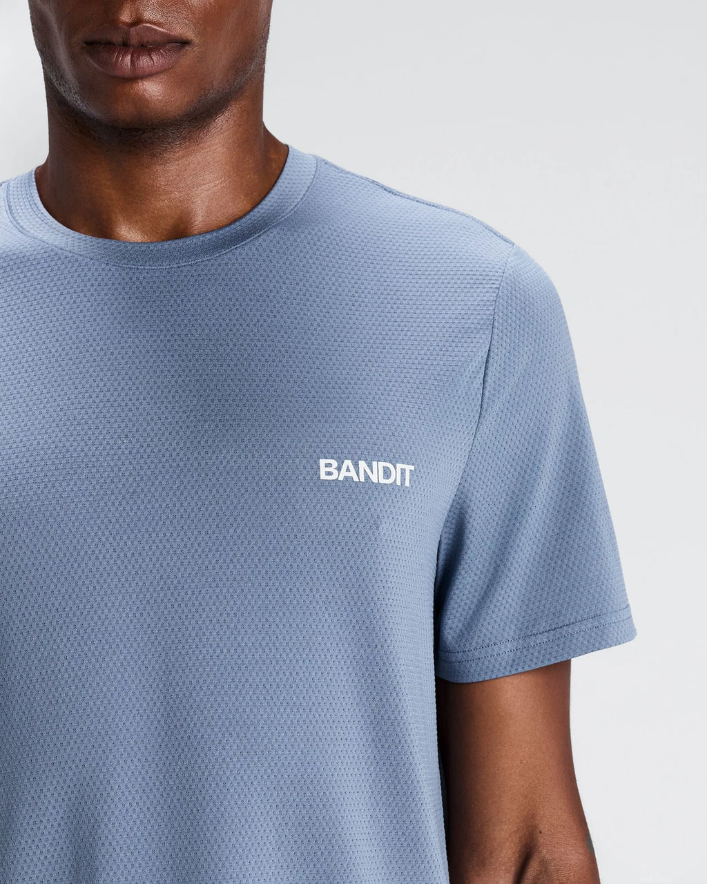 Bandit Men's Micromesh™ Run Tee - STEEL HORIZON