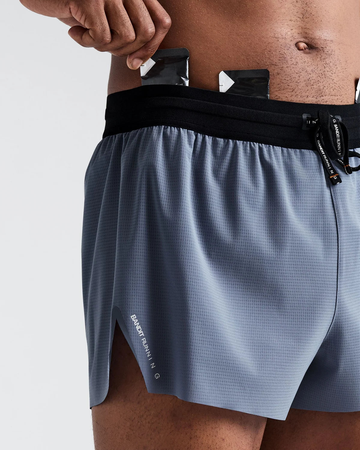 Bandit Men's RipSpeed™ 3" Split Shorts - STEEL HORIZON