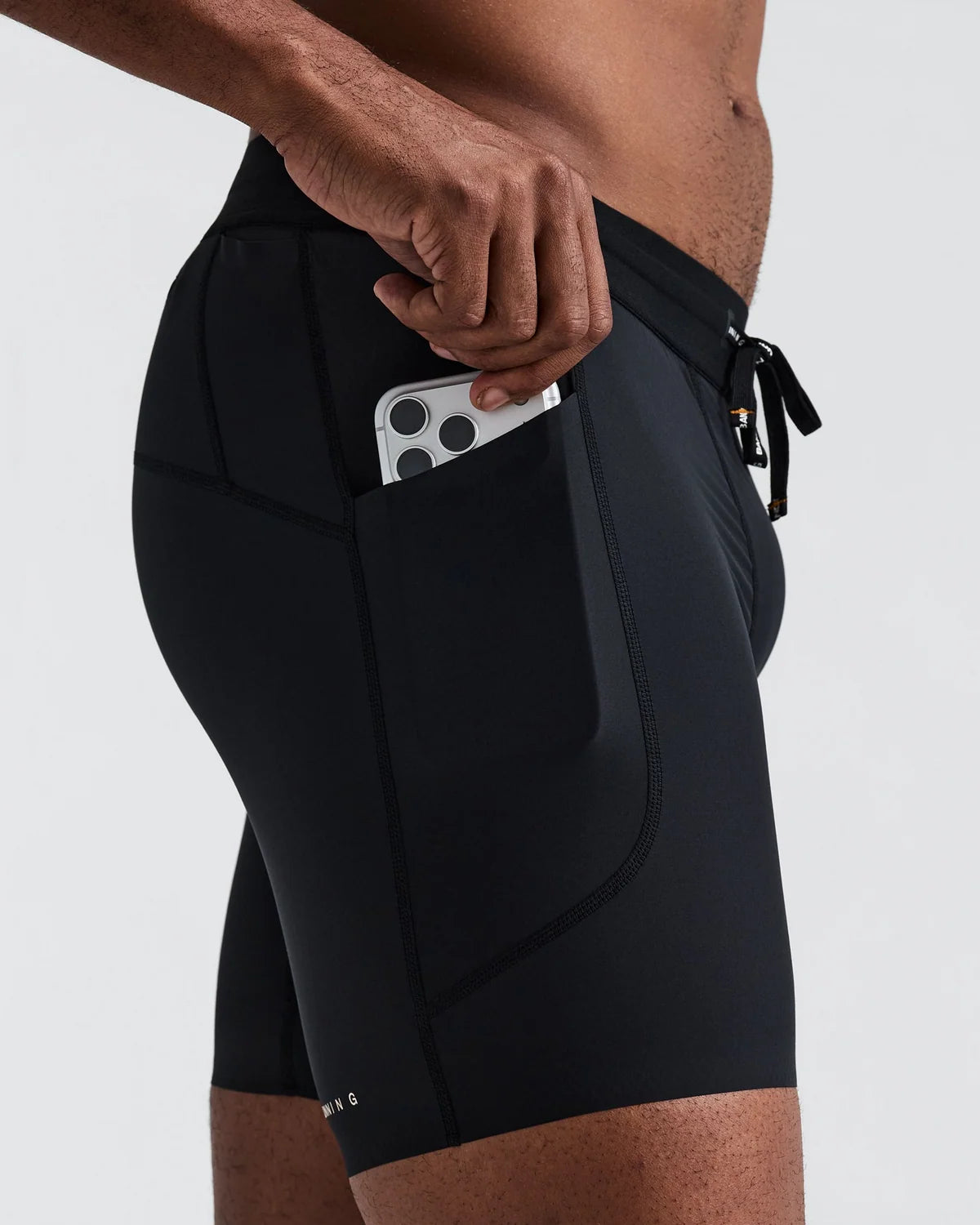 Bandit Men's SoLite™ Quarter Tights -BLACK