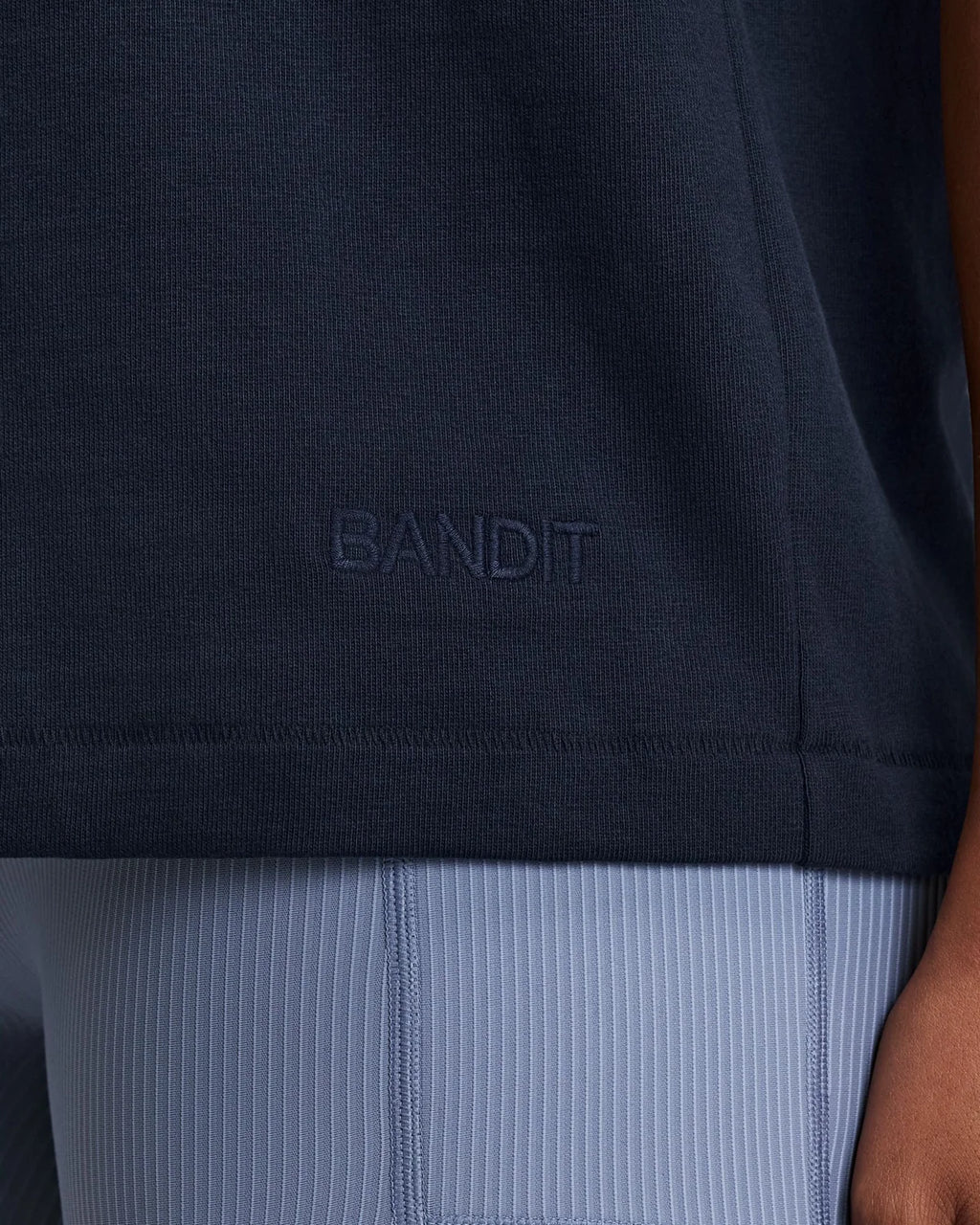 Bandit Unisex Heavyweight Cotton Box Tee - NY NAVY