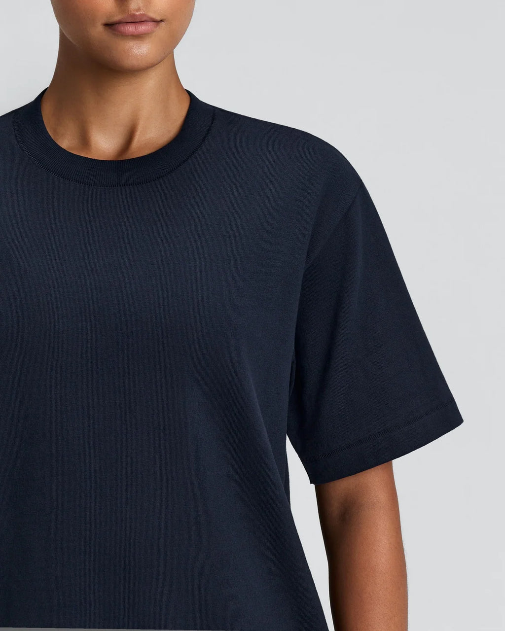Bandit Unisex Heavyweight Cotton Box Tee - NY NAVY