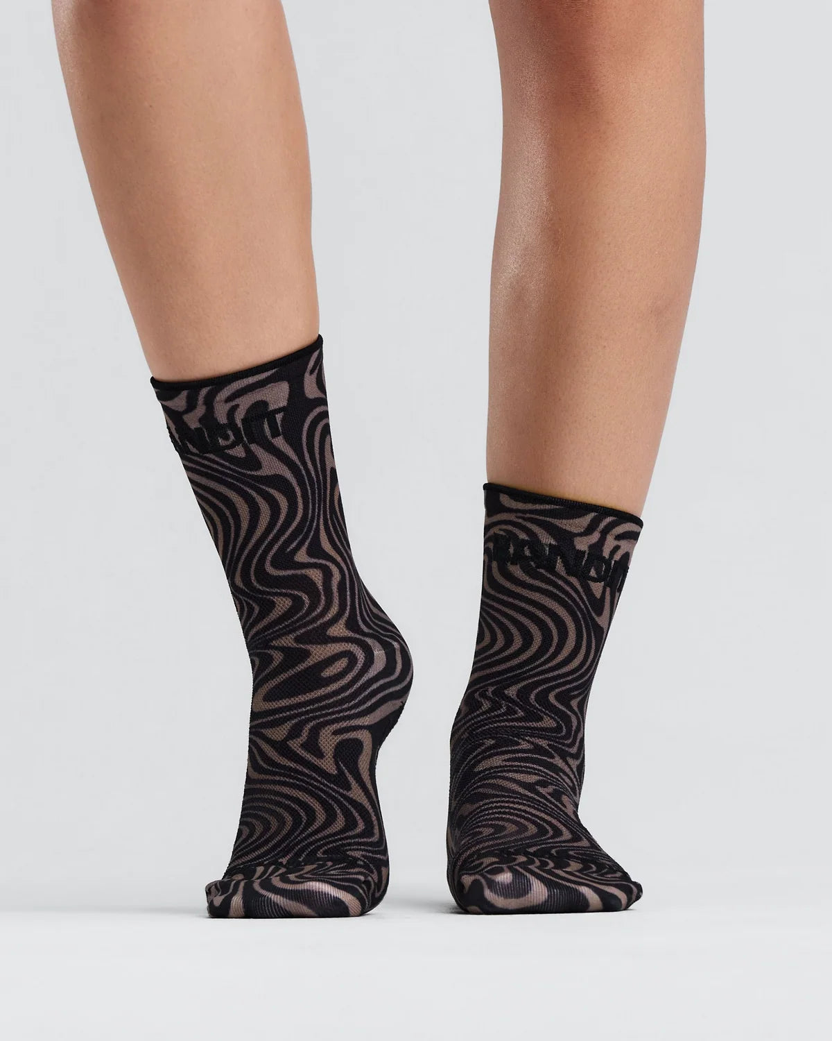 Bandit Lite Run™ Quarter Sock (2 Pack)- MELTED MARBLE