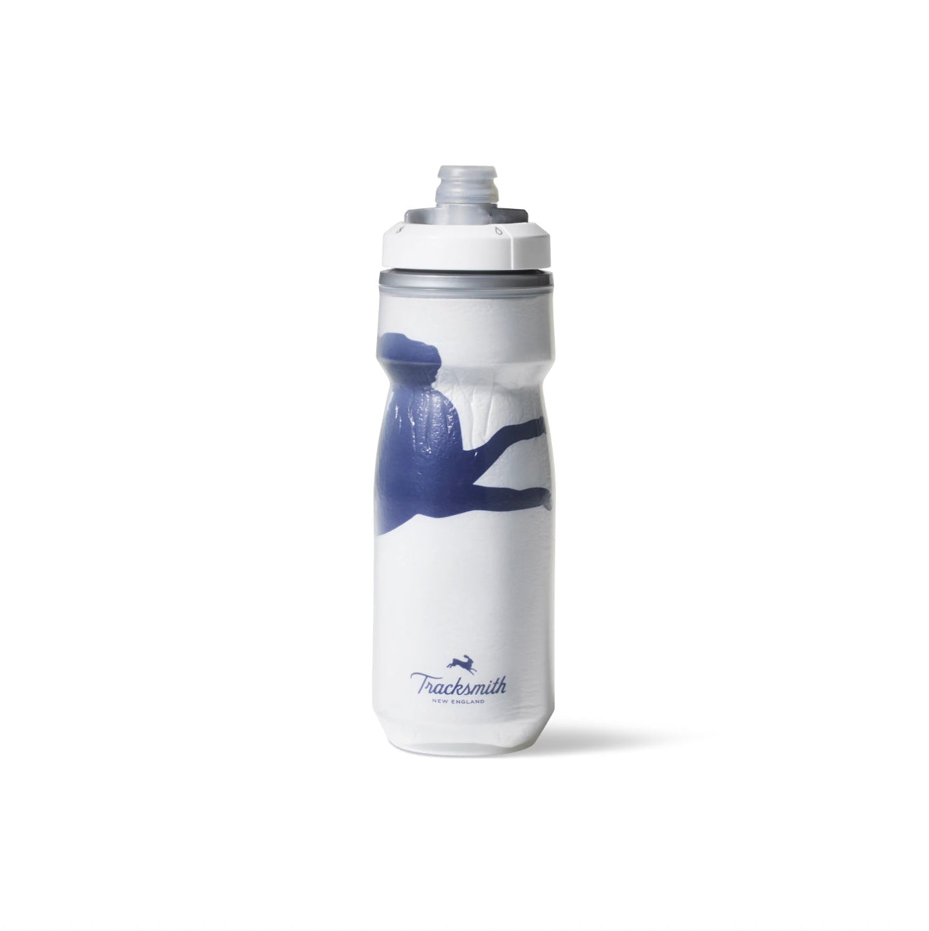 Tracksmith Insulated Water Bottle - Navy/Ivory