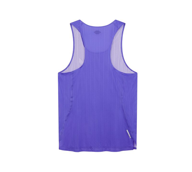 Soar Running Race Vest 2.0 Print - Fluro Purple