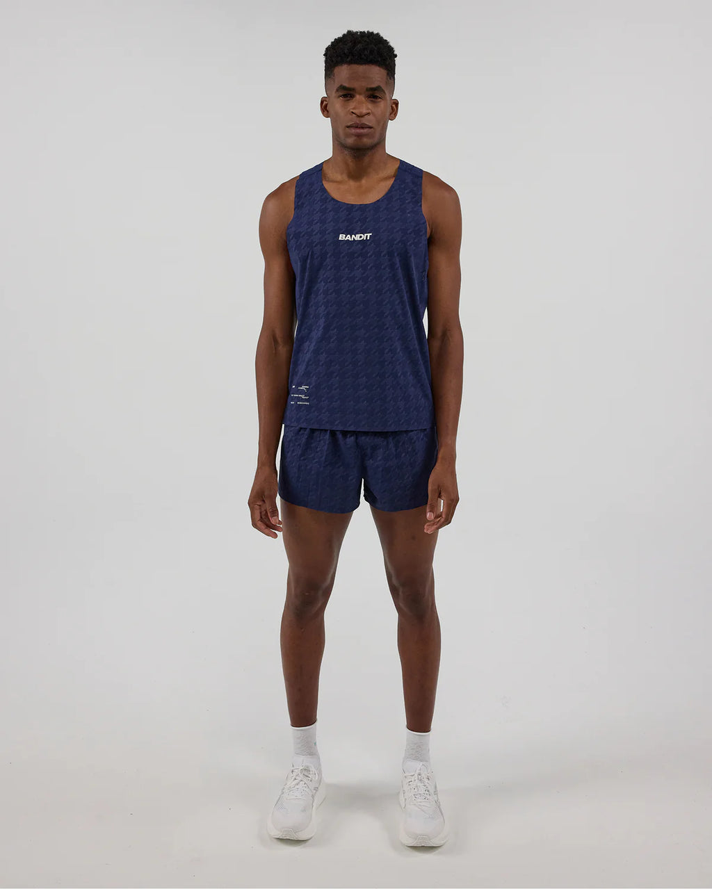 Bandit Running Men's Vento™ 3" Split Short, Coerver 97' - NY Navy S / NY NAVY