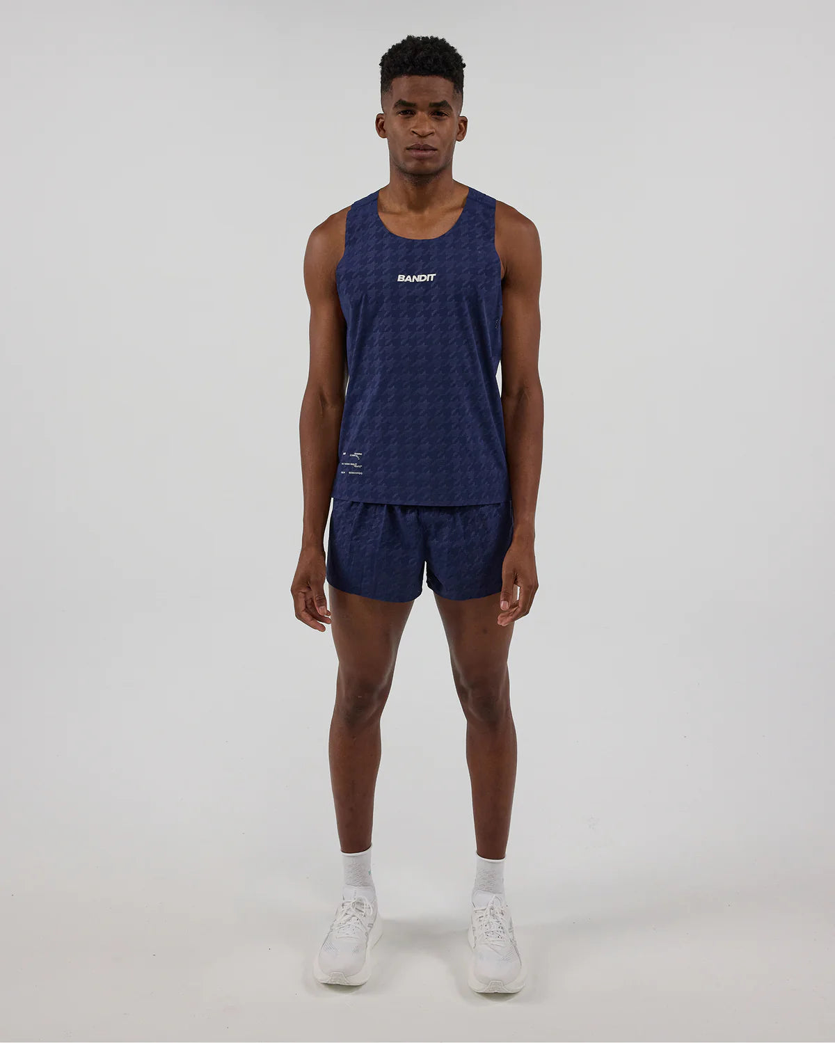 Bandit Running Men's Vento™ 3" Split Short, Coerver 97' - NY Navy S / NY NAVY