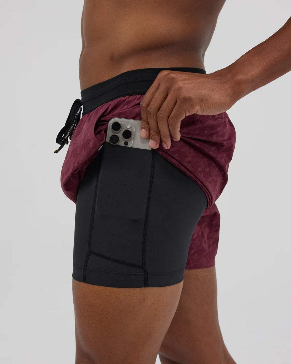 Bandit Running Men's Vento™ 5" Training Short, Coerver 97' - Fig