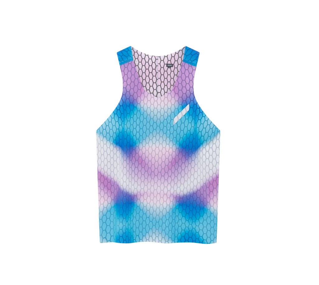 Soar Running Graphene Vest Magenta/Blue