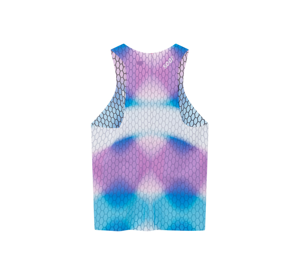 Soar Running Graphene Vest Magenta/Blue