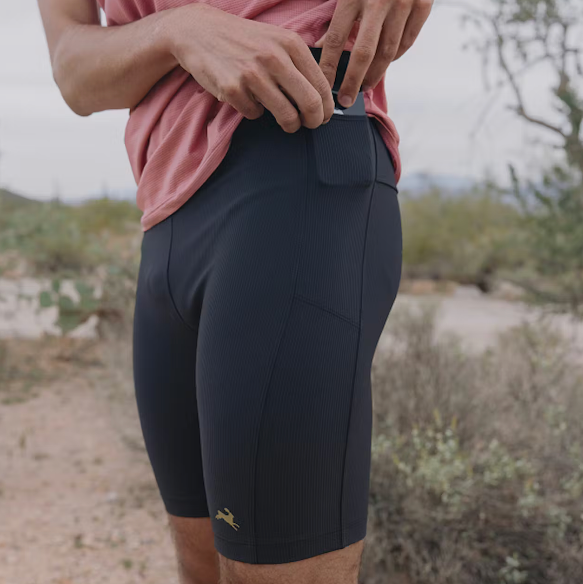 Tracksmith Men's Twilight Half Tights - Black