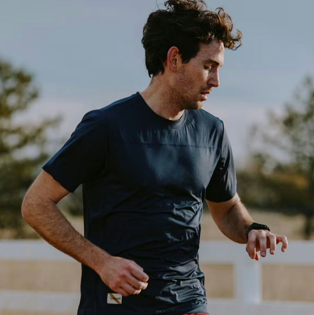 Tracksmith Men's Twilight Tee - Navy