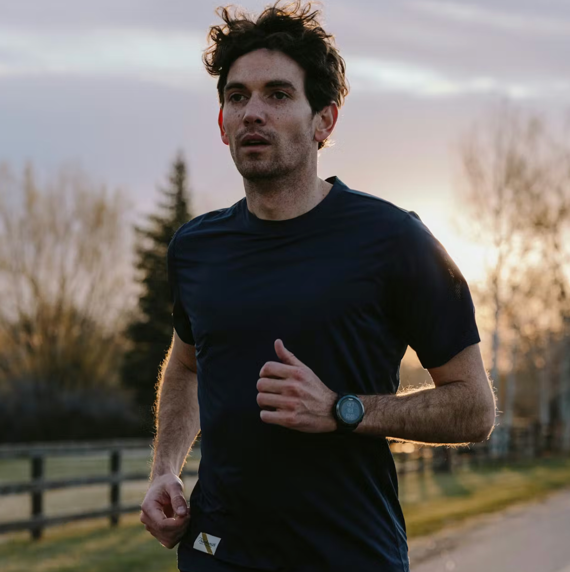 Tracksmith Men's Twilight Tee - Navy