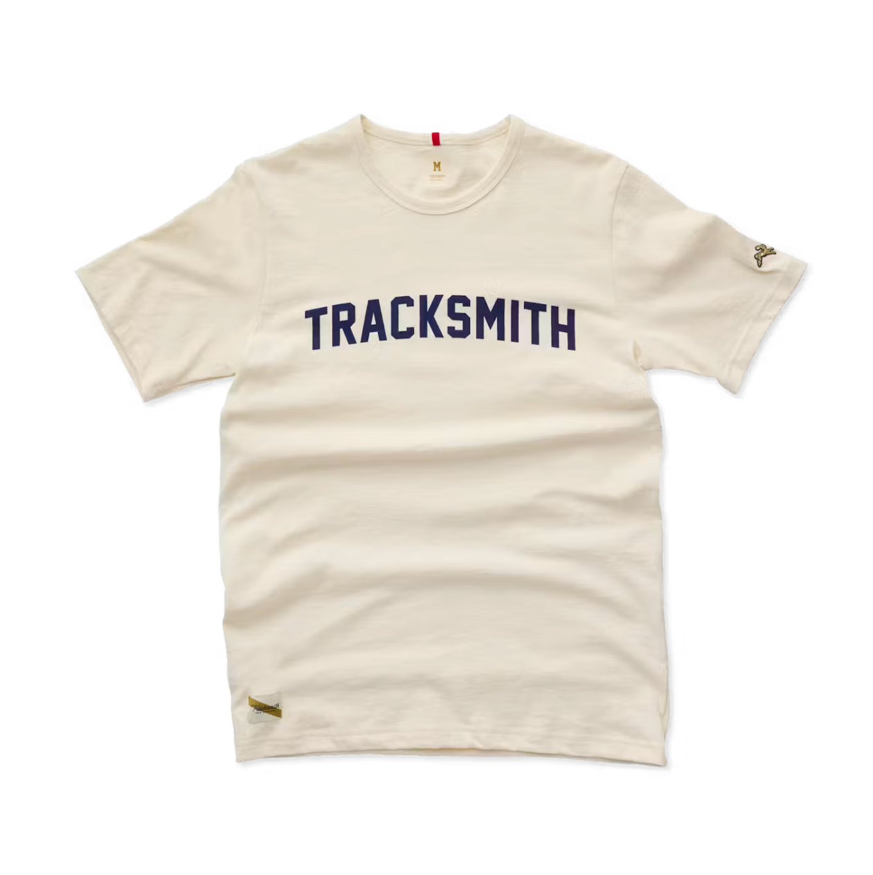 Tracksmith Grayboy Tee - Ivory/Navy