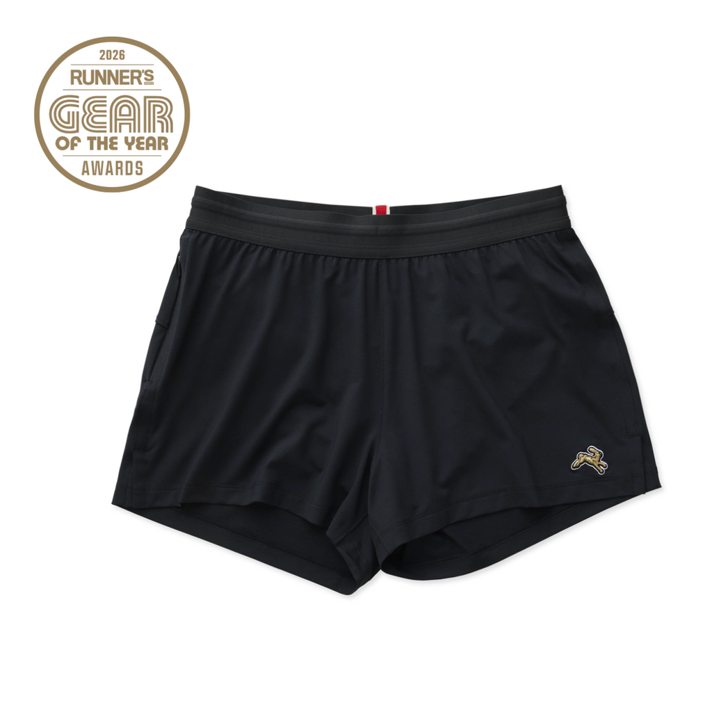Tracksmith Women's Session Shorts - Black