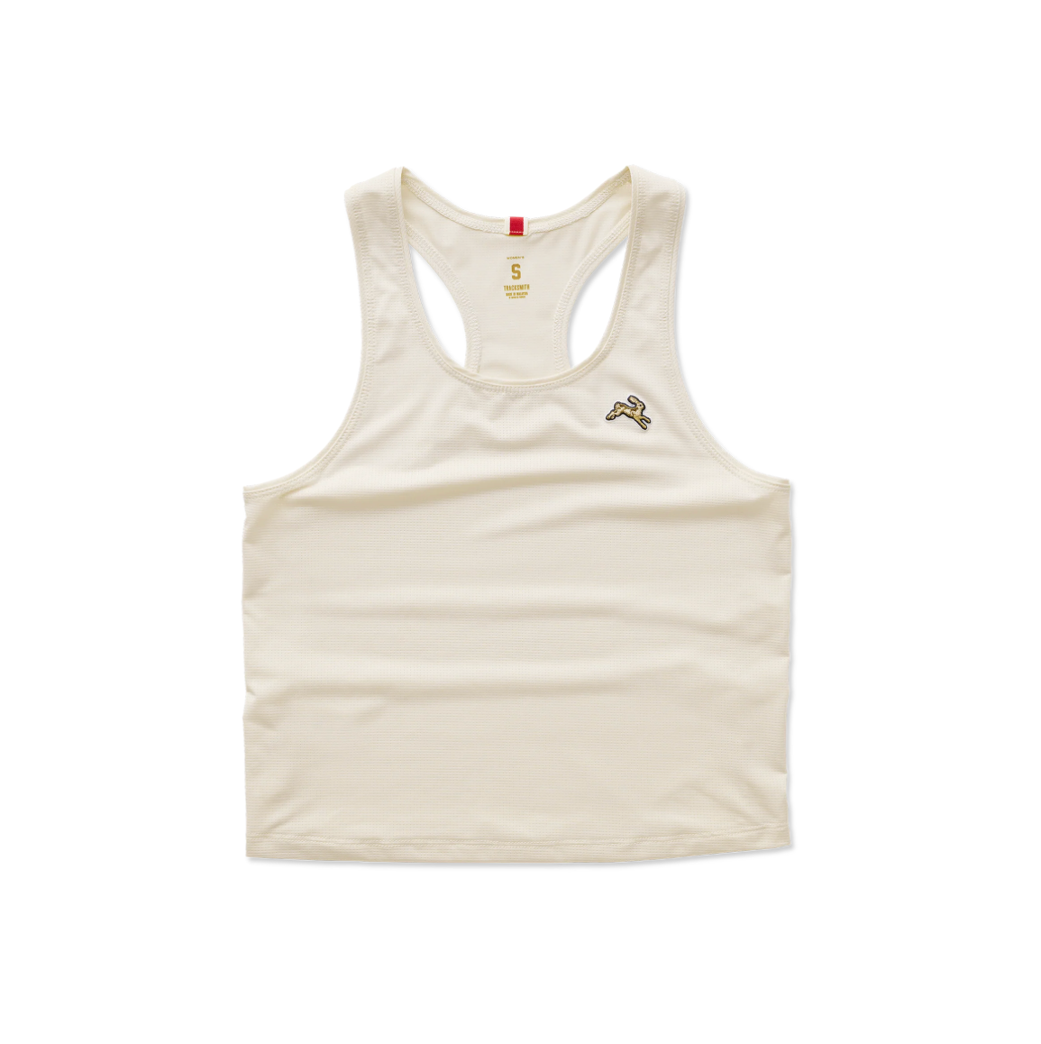 Tracksmith Women's Twilight Crop Tank - Ivory
