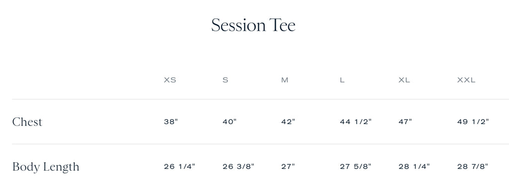 Tracksmith Men's Session Tee - Ivory