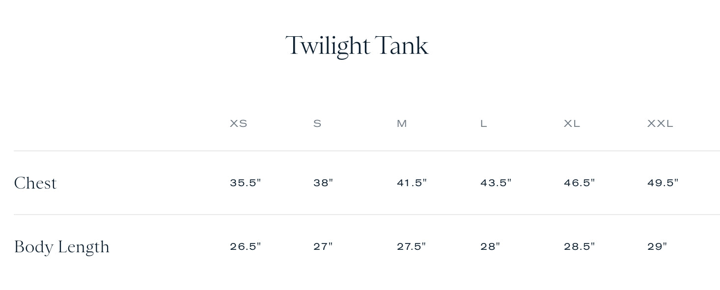 Tracksmith Men's Twilight Tank - Navy