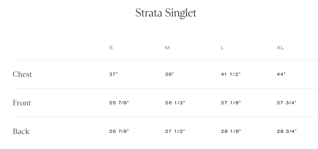 Tracksmith Men's Strata Singlet - Navy/Ivory/Gold