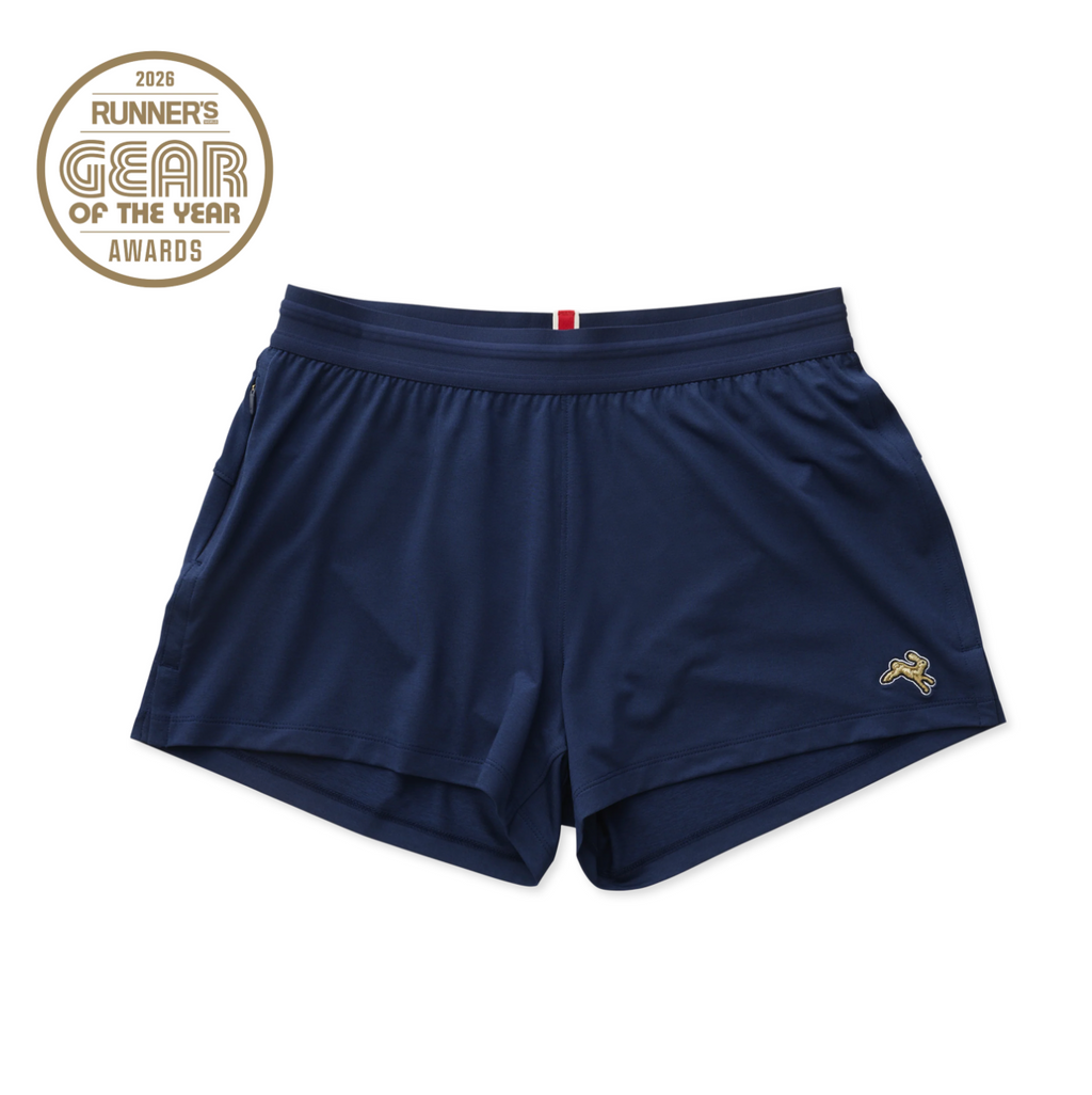Tracksmith Women's Session Shorts - Navy