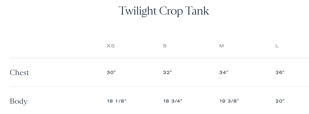 Tracksmith Women's Twilight Crop Tank - Navy
