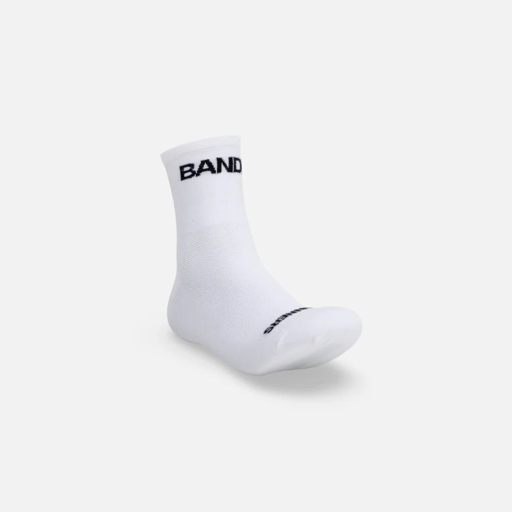 Bandit Running Lite Run™ Socks w/ Coolmax™ - White OG - 2 Pack