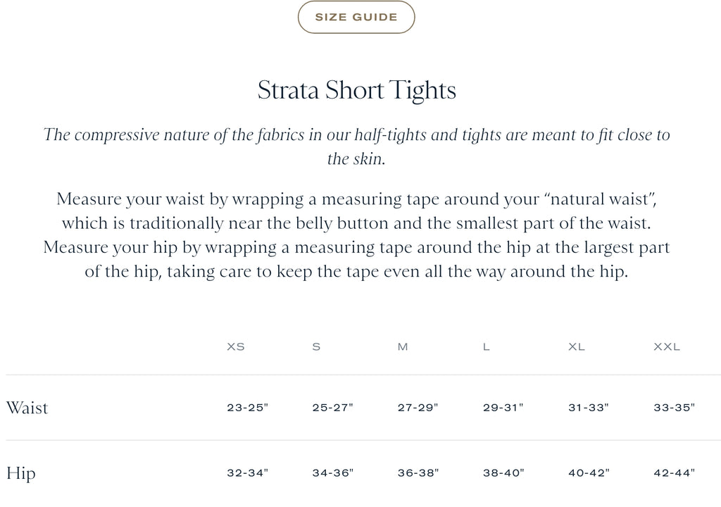 Tracksmith Women's Strata Short Tights - Navy