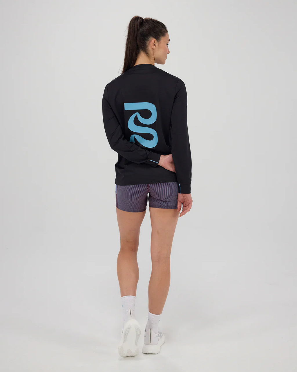 Bandit Running Unisex NanoMesh™ "Fast & Loose" Long Sleeve - Black