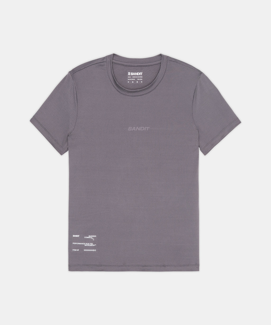 Bandit Running Women's Micromesh™ Run Tee - Haze