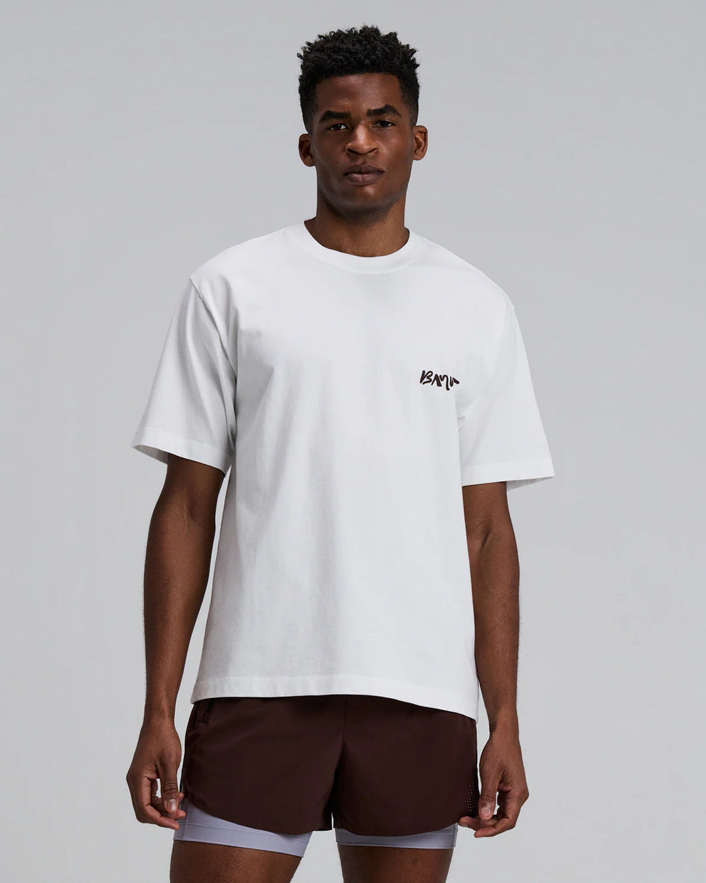 Bandit Running Unisex Cotton Tee - Painted Current