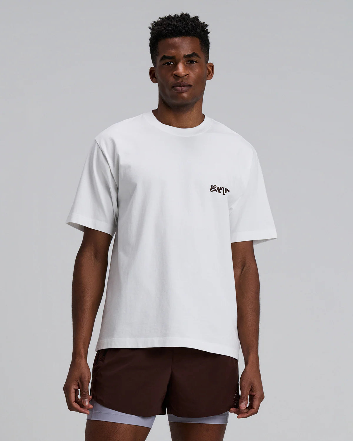Bandit Running Unisex Cotton Tee - Painted Current