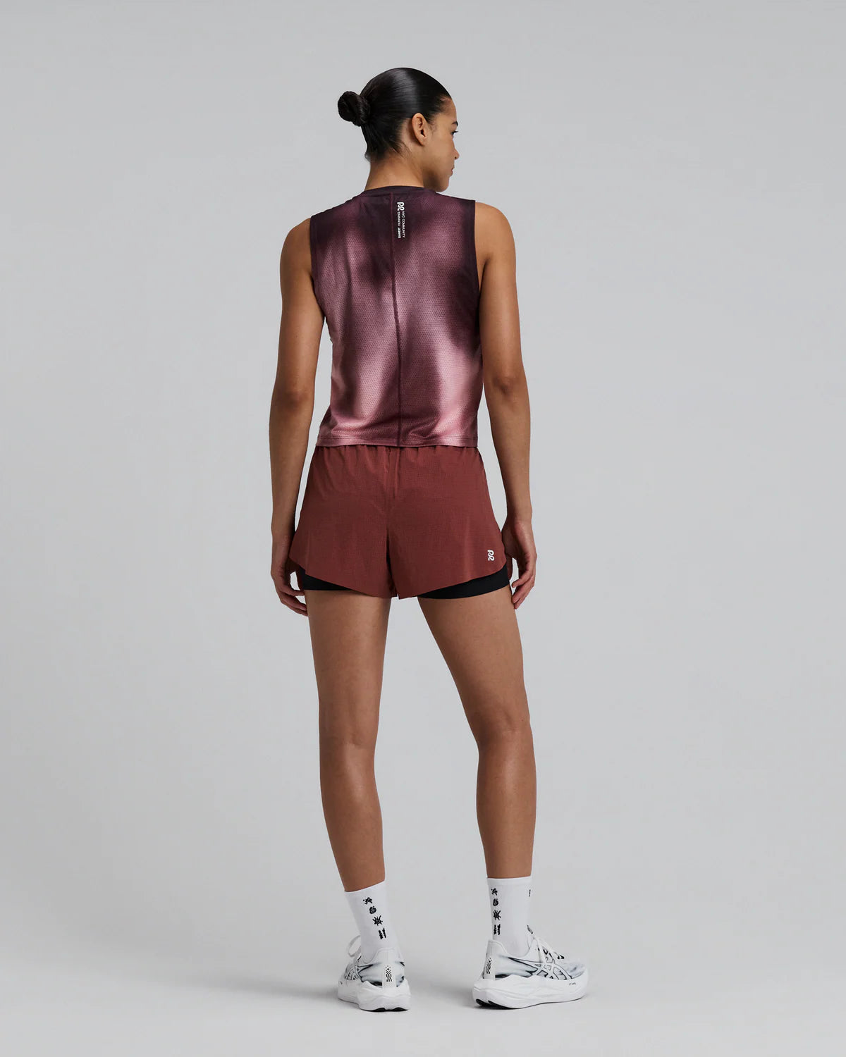 Bandit Running Women's Micromesh™ Run Tank - Flow State Mahogany Multi